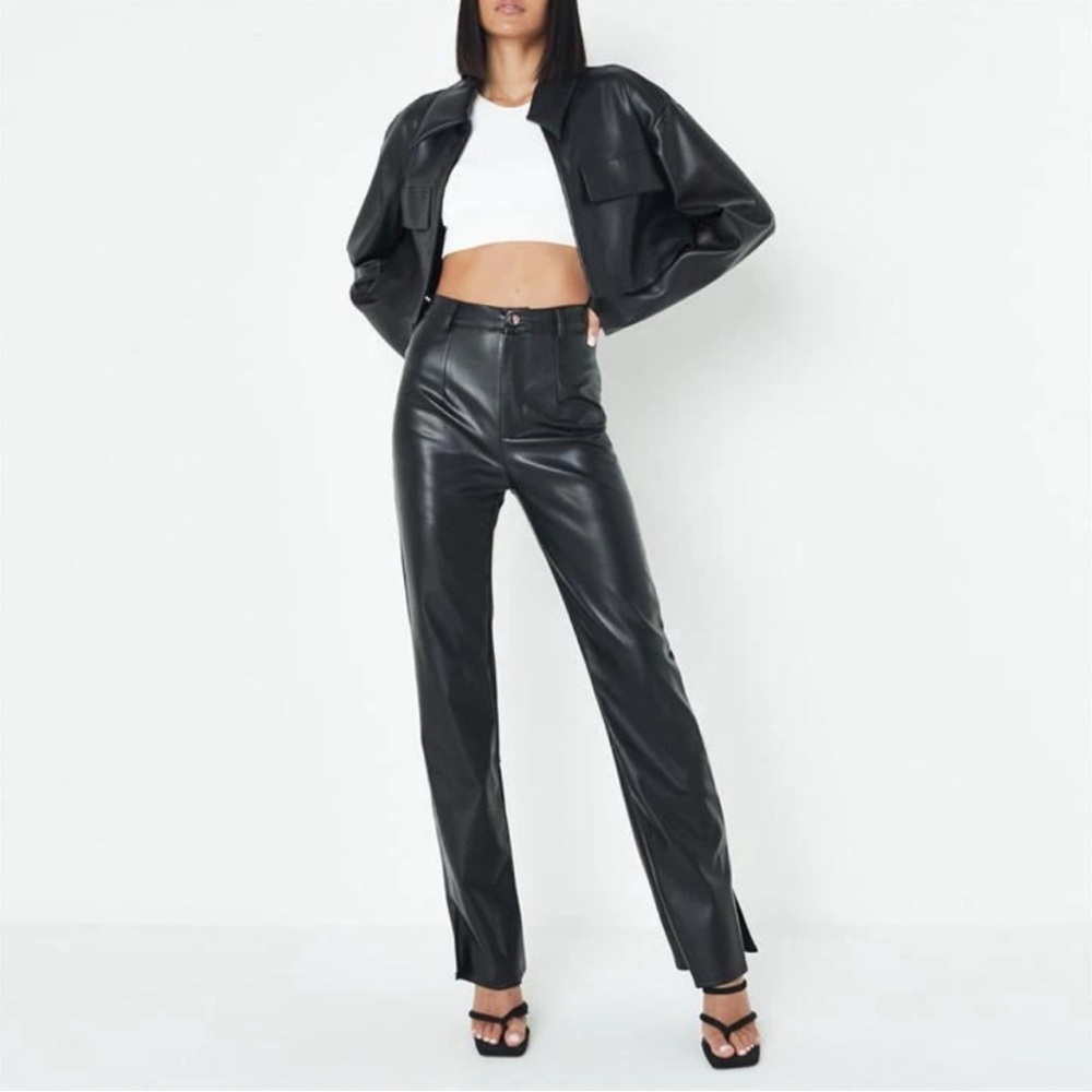 Missguided Faux Leather Pants